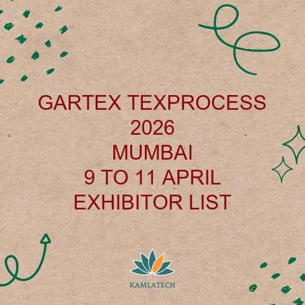 Gartex Texprocess Mumbai 2026 Exhibitor List (98 Exhibitors)